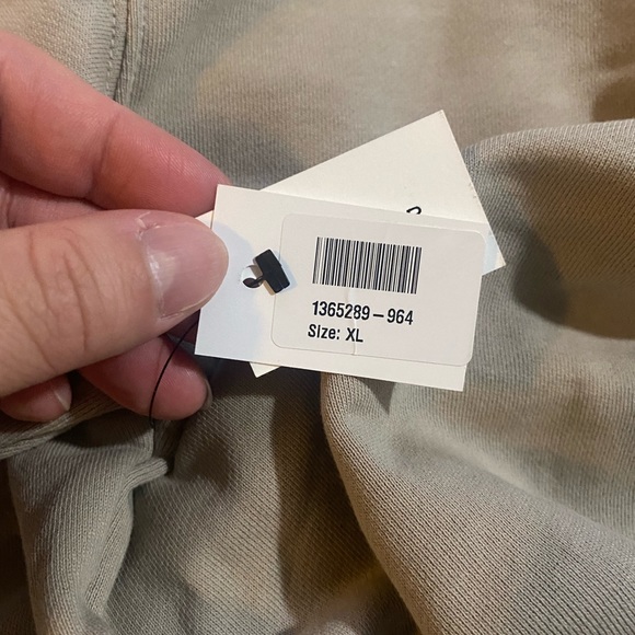 Fear of God Essentials Tan Long Sleeve Polo - Picture 11 of 12